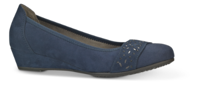 Jana damepump navy 8-8-22260-20