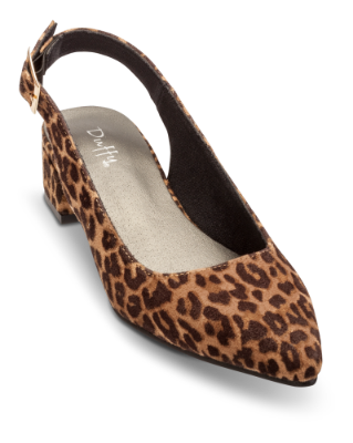 Duffy damepumps brun multi 97-00700=87-0070