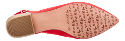 Tamaris damepumps rød 1-1-29403-22