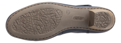 Rieker damepump blå 41793-15