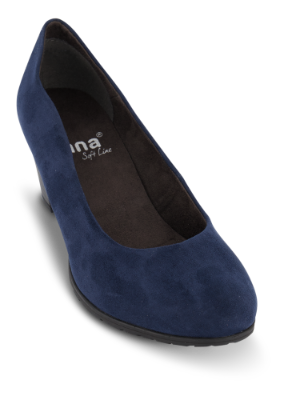 Jana Softline damepumps navy 8-8-22467-24
