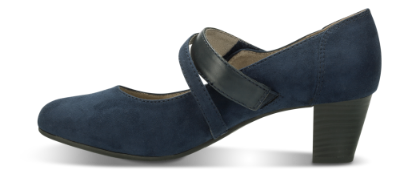 Jana Softline damepump navy 8-8-24464-22