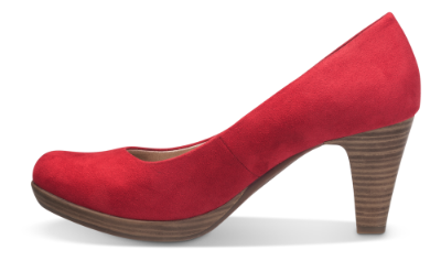 Marco Tozzi damepump rød 2-2-22411-32