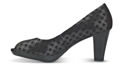 Marco Tozzi damepump sort 2-2-29302-20