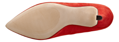 Caprice damepump rød 9-9-22412-21