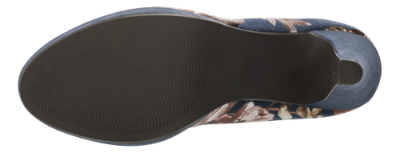 Marco Tozzi blå blomstret 2-2-22400-32