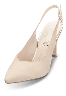 Caprice damepumps beige 9-9-29602-22
