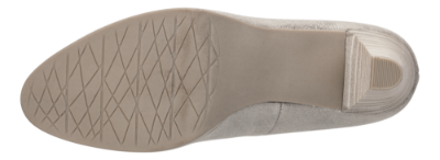 Marco Tozzi damepump lys grå metall 2-2-22413-32