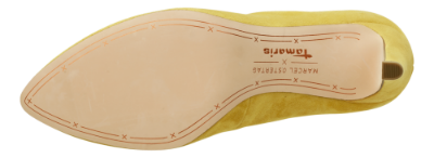 Tamaris damepump gul 1-1-22451-22