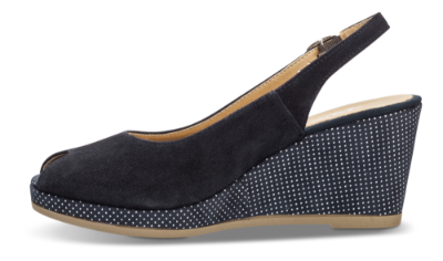 Tamaris damesandal navy 1-1-29303-22