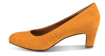 Tamaris damepump gul 1-1-22418-23