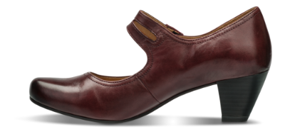 Caprice damepump bordeaux 9-9-24405-23