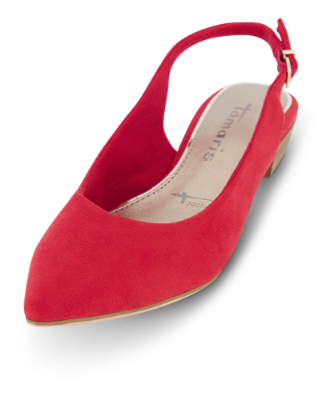Tamaris damepumps rød 1-1-29403-24