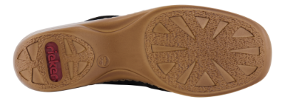 Rieker damesko sort 413J0-00