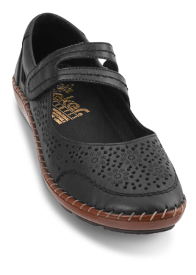 Rieker damepump sort 44875-00