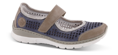 Rieker damesko blå/grå L32B5-42