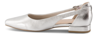 Marco Tozzi Ballerina Sølv 2-22114-42
