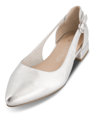 Marco Tozzi Ballerina Sølv 2-22114-42