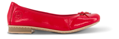 Rieker Ballerina Rød 51950-33