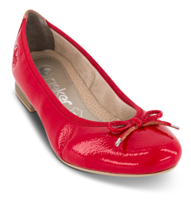 Rieker Ballerina Rød 51950-33