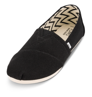 TOMS Sko Svart 10017732