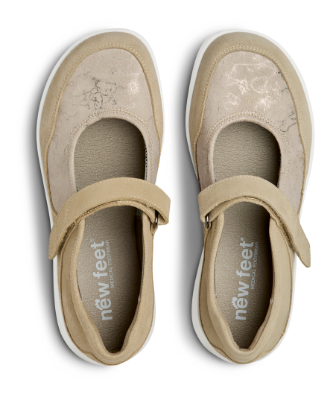 New Feet Damesko Beige 242-28-1035