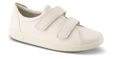 ECCO Damesko Hvit 20651301002  SOFT 2.0