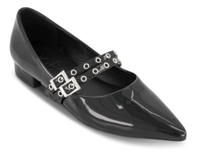 NOË Collection Mary Jane Ballerina Sort 2415500710