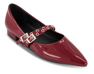 NOË Collection Mary Jane Ballerina Bordeaux 2415500761