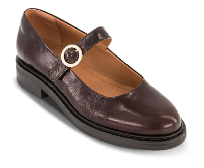 Billi Bi Mary Jane Ballerina Bordeaux A7016