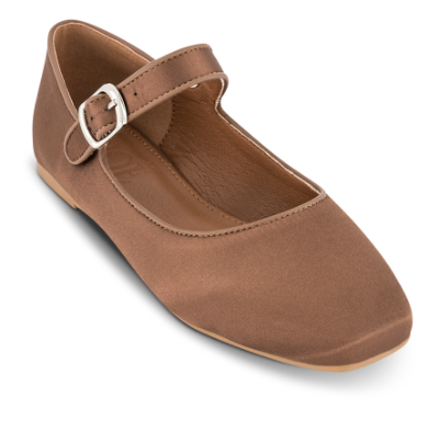 NOË Collection Mary Jane Ballerina Bronze 2415510803