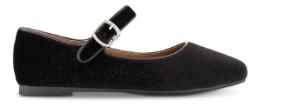 NOË Collection Mary Jane Ballerina Sort 2415510810