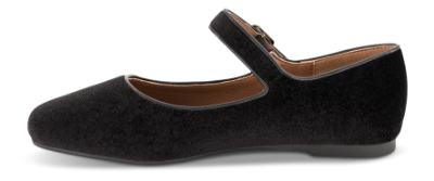 NOË Collection Mary Jane Ballerina Sort 2415510810