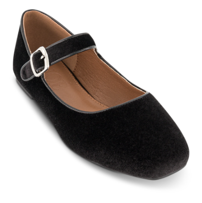 NOË Collection Mary Jane Ballerina Sort 2415510810
