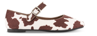 NOË Collection Mary Jane Ballerina Cow 2415510832
