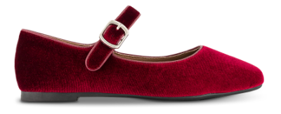 NOË Collection Mary Jane Ballerina Bordeaux 2415510861