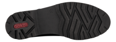 Rieker Mary Jane Ballerina Sort 45567-00