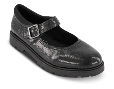 Rieker Mary Jane Ballerina Sort 45567-00