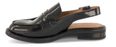 NOË Collection Slingback Penny Loafer Sort 2416100110