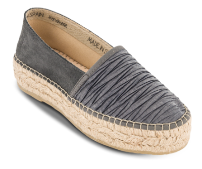 NOË Collection Platå-Espadrillos Grå 2416101022