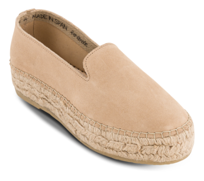 NOË Collection Platå-Espadrillos Beige 2416101130