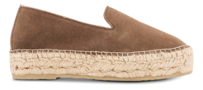 NOË Collection Platå-Espadrillos Brun 2416101230