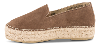 NOË Collection Platå-Espadrillos Brun 2416101230