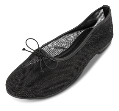 NOË Collection Mesh Ballerina Sort 2416101710