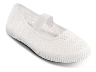 Norrliv Mesh Ballerina Hvid 2416101890