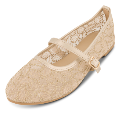 Norrliv Mesh Ballerina Guld 2416102001