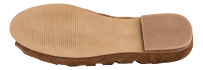 NOË Collection Peep-Toe Ballerina Brun 2416102430