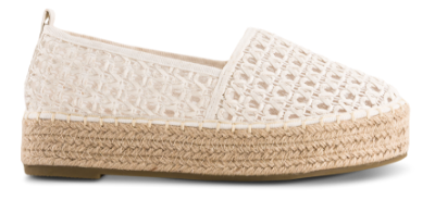 Norrliv Plateau Espadrilles Hvid 2416104690