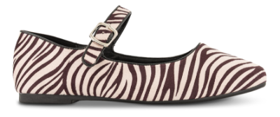 NOË Collection Mary Jane Ballerina Zebra 2416110912