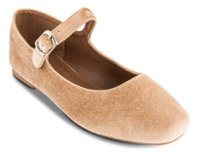 NOË Collection Mary Jane Ballerina Beige 2416110980